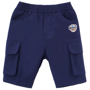 PawinPaw卡通小熊童装夏季男童儿童裤子休闲舒适短裤