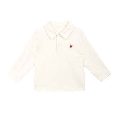 小O爸男婴童 男宝宝长袖t恤春秋2026新款棉质a类婴儿POLO上衣