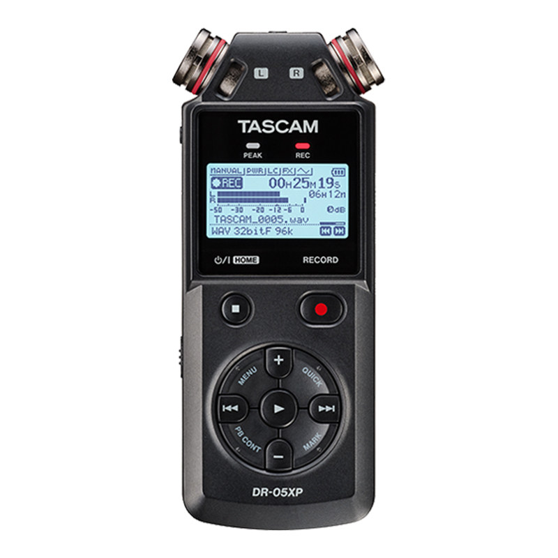 TASCAM达斯冠DR-05XP便携数字录音笔户外采访课堂会议记要录音机