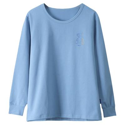 蘑菇兔胖男童秋衣春秋打底衫宽松