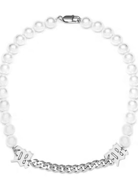 邓紫棋同款ins珍珠蹦迪颈饰项链