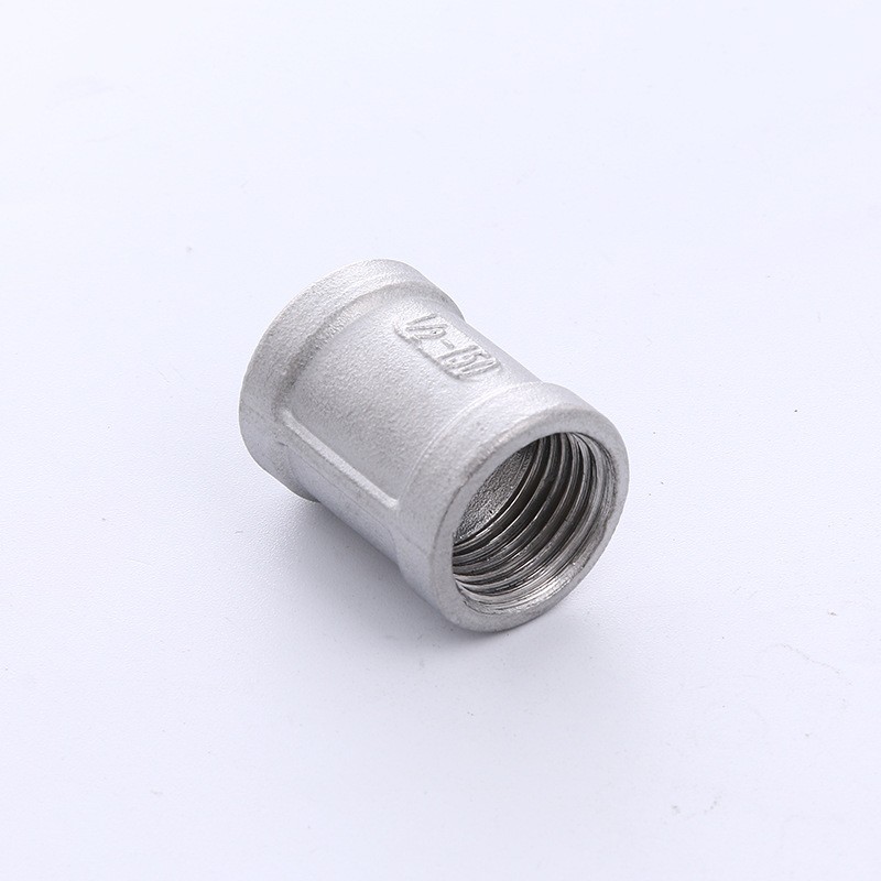 304不锈钢内丝管箍管古外接头 直接直通丝扣管件接头 量大价优