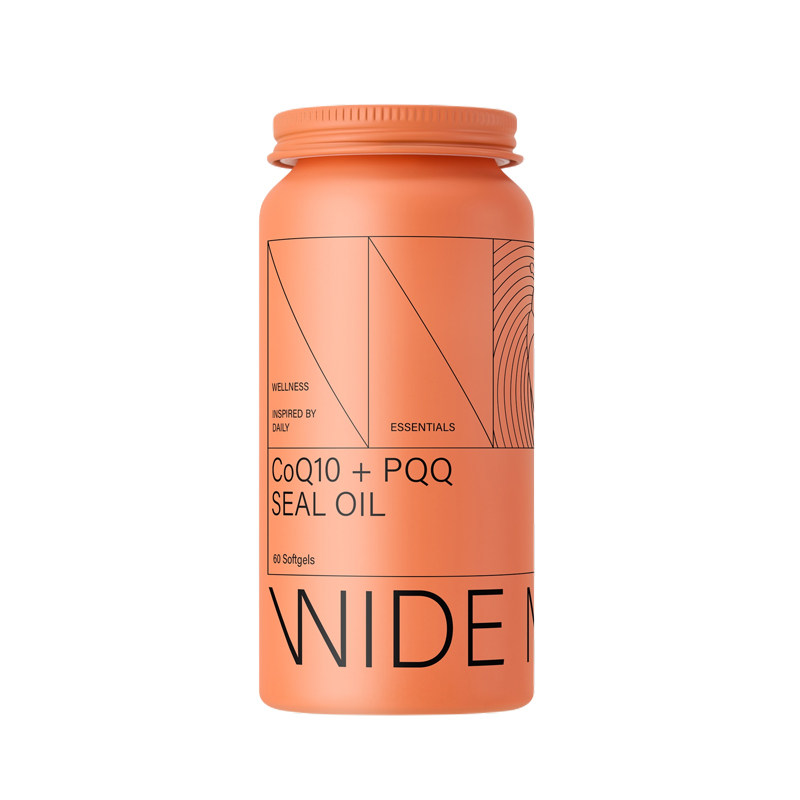 WIDE Naturals加拿大原装进口辅酶Q10心脑能量海豹油60粒