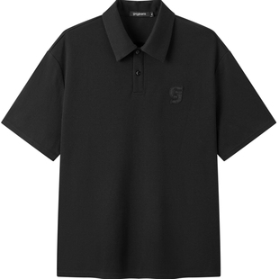 gxgjeans男装 多色小标绣花商务通勤翻领短袖polo衫男士 26夏新品