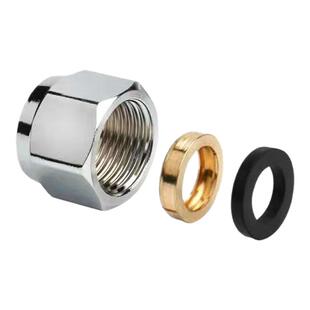 天然气波纹管专用螺帽燃气不锈钢铜螺母煤气管道接头螺口插口配件