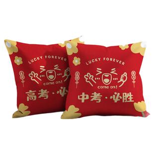 中考高考加油百日誓师抱枕逢考必过锦鲤靠垫金榜题名礼物文昌礼品