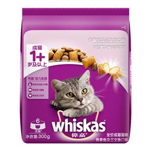 伟嘉全价成猫幼猫猫粮300g