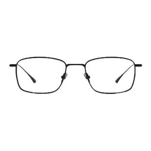 暂避其锋！日本纯钛超轻商务眼镜架方框可配防蓝光近视镜片极简风