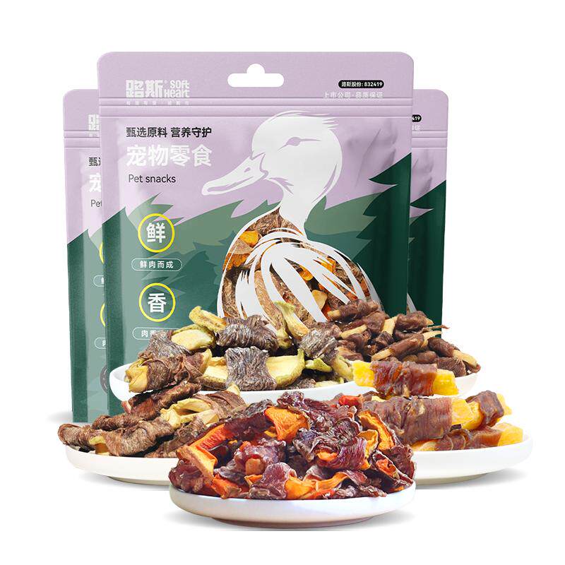 【鲜肉营养加倍】鸭肉干果蔬缠肉