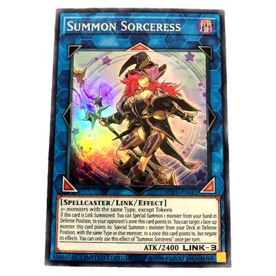 游戏王 美英限刷  SOFU-ENSE2  SR 召唤女巫  S1A