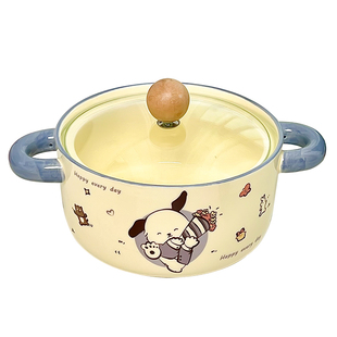 陶瓷带盖泡面碗个人专用汤碗家用2026新款餐具釉下彩微波炉专用碗