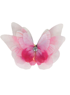 爆款高颜值超仙仿古风手工粉红蝴蝶开口戒指手饰旗袍甜美舞蹈指环