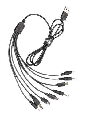 多功能型一拖八充电线5V
