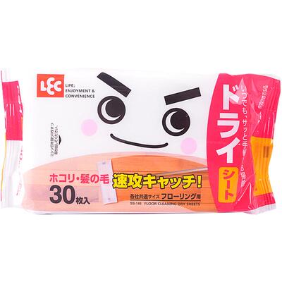 日本LEC静电除尘纸懒人拖把