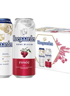 福佳白啤酒+玫瑰红30听组合装