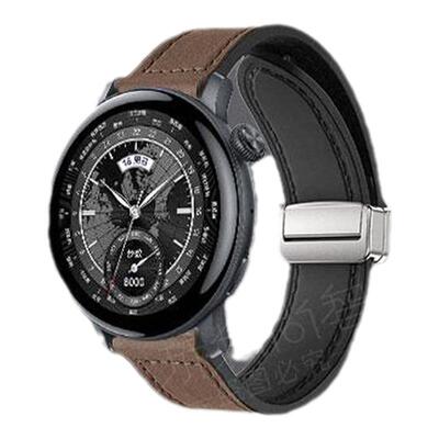 适用vivowatch3疯马纹表带