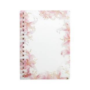 晨光花花小帖PP线圈本A7/A6学生办公迷你口袋本横线本子XA6666A2