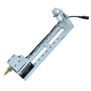 双组分AB胶动态混合制冷点胶阀气动胶枪夹具涂胶冷却器比例筒支架