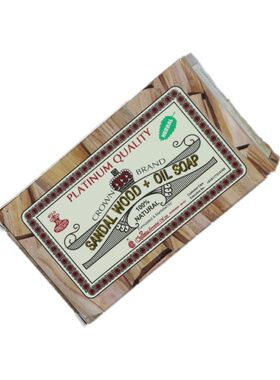 印度迈索尔皇冠洗澡沐浴檀香皂