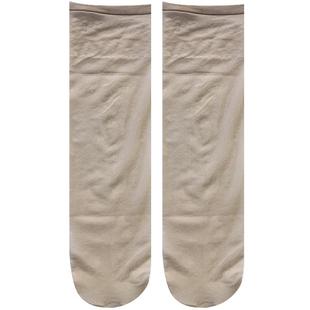 柔若鸿羽 4双哑光隐形0D超薄天鹅绒短袜柔软高弹脚尖透明丝袜短筒