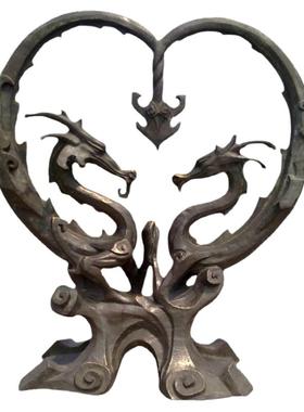 中国传统龙的造型雕塑像大型动物雕像定制景观园林户外广场铸铜雕