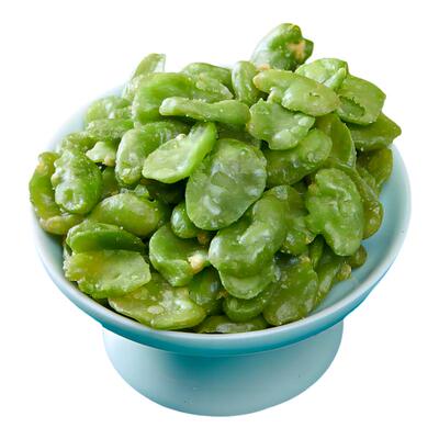 达湾云南保山绿心蚕豆瓣芥末味翡翠绿蚕豆香酥兰花豆