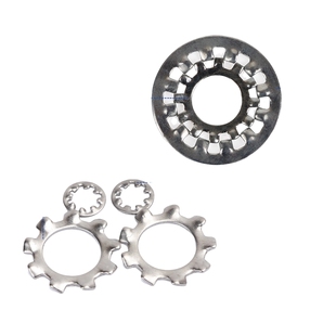 外齿垫圈GB862镀锌50锰钢304不锈钢原GB861内齿垫圈锁紧垫片止动