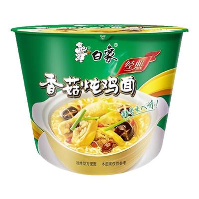 白象方便面香菇炖鸡面桶装泡面夜宵整箱批发