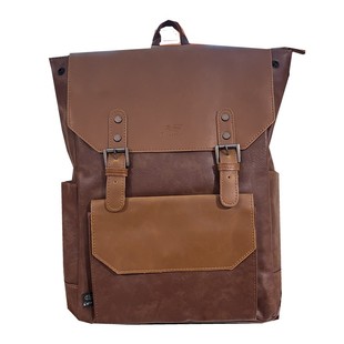 三盒子美式复古风双肩包大容量旅行背包时尚潮流电脑书包潮学生包