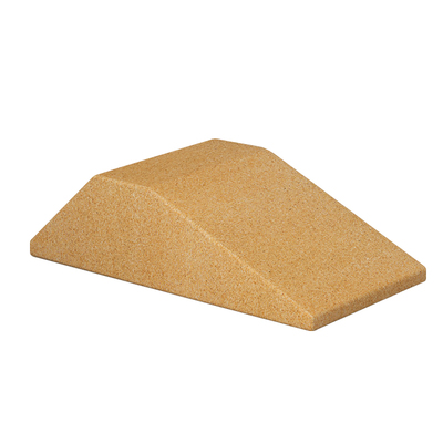 软木瑜伽三角砖高密度深蹲训练