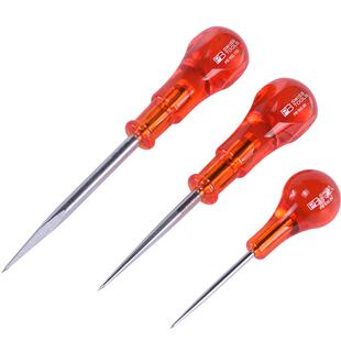 PB打眼钻手动打孔钻瑞士进口超细锋利钻孔锥子圆孔冲孔六棱工具