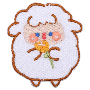 羽绒服的补丁贴自粘免缝可水洗补衣服破洞无痕修补贴卡通刺绣布贴