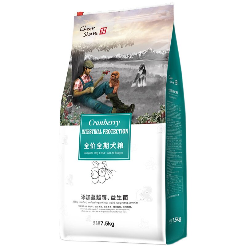 畅享优品蔓越莓护肠胃狗粮7.5kg