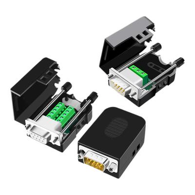 db9免焊接头db99针hRS232RS485