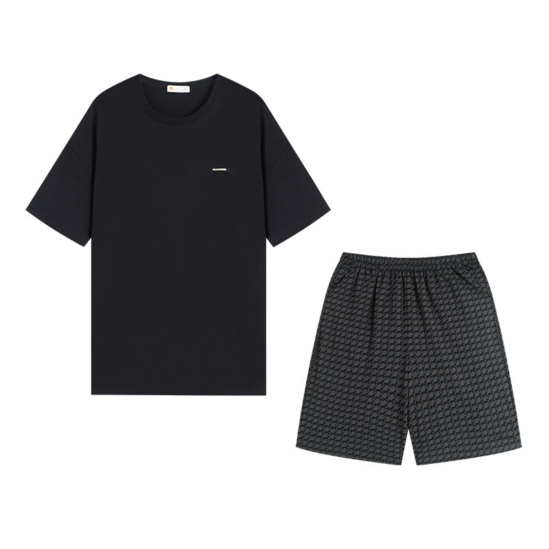 夏季柔软棉情侣时尚可外穿家居服