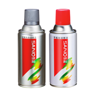 三和正品自喷漆白灰黑色家具自行车改色墙涂鸦整箱手摇金属漆sano