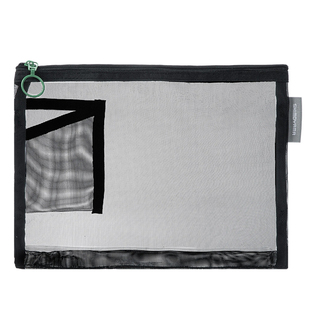 霜山网纱收纳袋尼龙拉链袋医保卡病历本一体卡包证件包内胆包中包