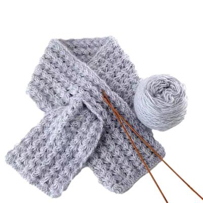 松鼠绒毛线中粗手工diy