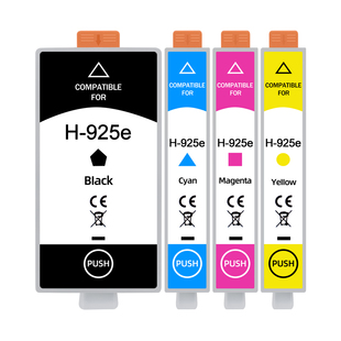 923墨盒4色适用惠普8120彩色喷墨8122一体机8123油墨8124魔盒磨合