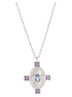 DANCE BLING金币吊坠纯银镀金高级原创小众设计感星星吊坠锁骨链