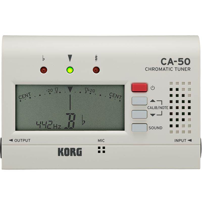 KORG科音CA50调音器钢琴校音器二胡古筝吉他大小提琴调音表CA2