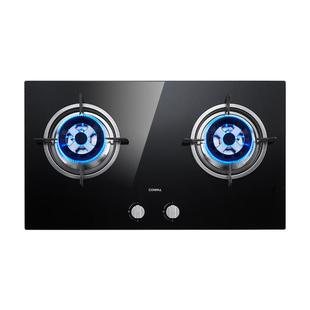 Connal/康纳CN308A家用双眼燃气灶嵌入式天然气猛火台式双灶两用