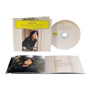 进口 赵成珍演奏 亨德尔 键盘组曲 勃拉姆斯 变奏曲 欧版CD唱片