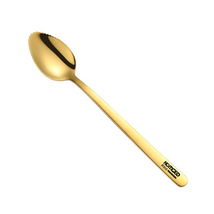 苹果304刮泥勺碾碎器家用宝宝婴儿吃水果儿童匙带锯齿挖辅食工具