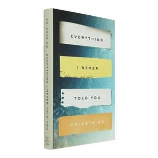 无声告白英文原版Everything I Never Told You 精装收藏版 原版 伍绮诗