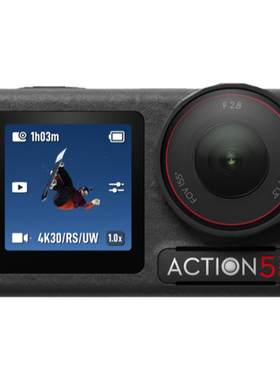 【直降400】大疆 DJI Action 5Pro运动相机钓鱼骑行摩托车摄像机