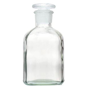 广口瓶玻璃试剂瓶酒精罐实验室毛口玻璃瓶白色细口瓶磨口空瓶密封