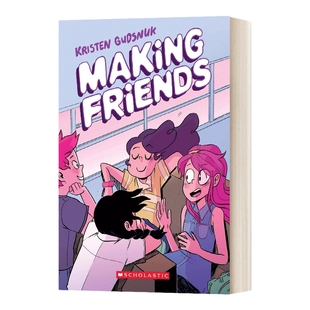 英文原版 Making Friends 交朋友 英文版 提升儿童英语阅读全彩版漫画书 进口英语原版书籍