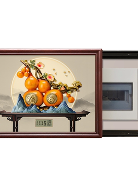福星高照电表箱装饰画