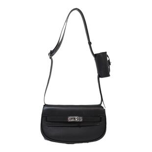 真皮moove小方包包高级感马鞍包女汤圆包二合一单肩斜挎包胸包女